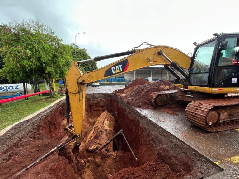 Descomissionamento de tanque em Cascavel , PR